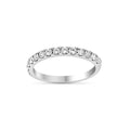 Ladies wedding Band Set in 18K White Gold - DG & Co. Jewellery