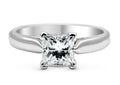 GIA Certified Diamond 1.00CT Princess Cut Solitaire Diamond Engagement Ring V Claw Setting - DG & Co. Jewellery