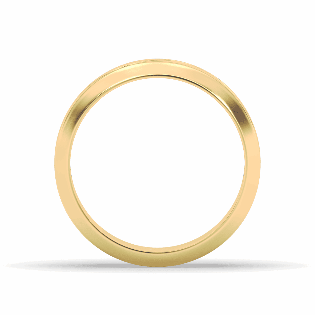 Diagonal Black Diamond Line Gents Wedding Ring 7.00MM Width Satin Finish Comfort Fit Set - 18K Yellow - DG & Co. Jewellery