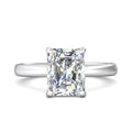 Radiant Cut Solitaire Diamond Engagement Ring in Four Claw Setting - DG & Co. Jewellery