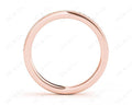 Diamond Wedding Band with Milgrain Setting Stones - 18K Rose - DG & Co. Jewellery
