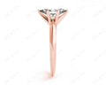 Marquise cut diamond classic engagement ring in six claw setting - 18K Rose - DG & Co. Jewellery