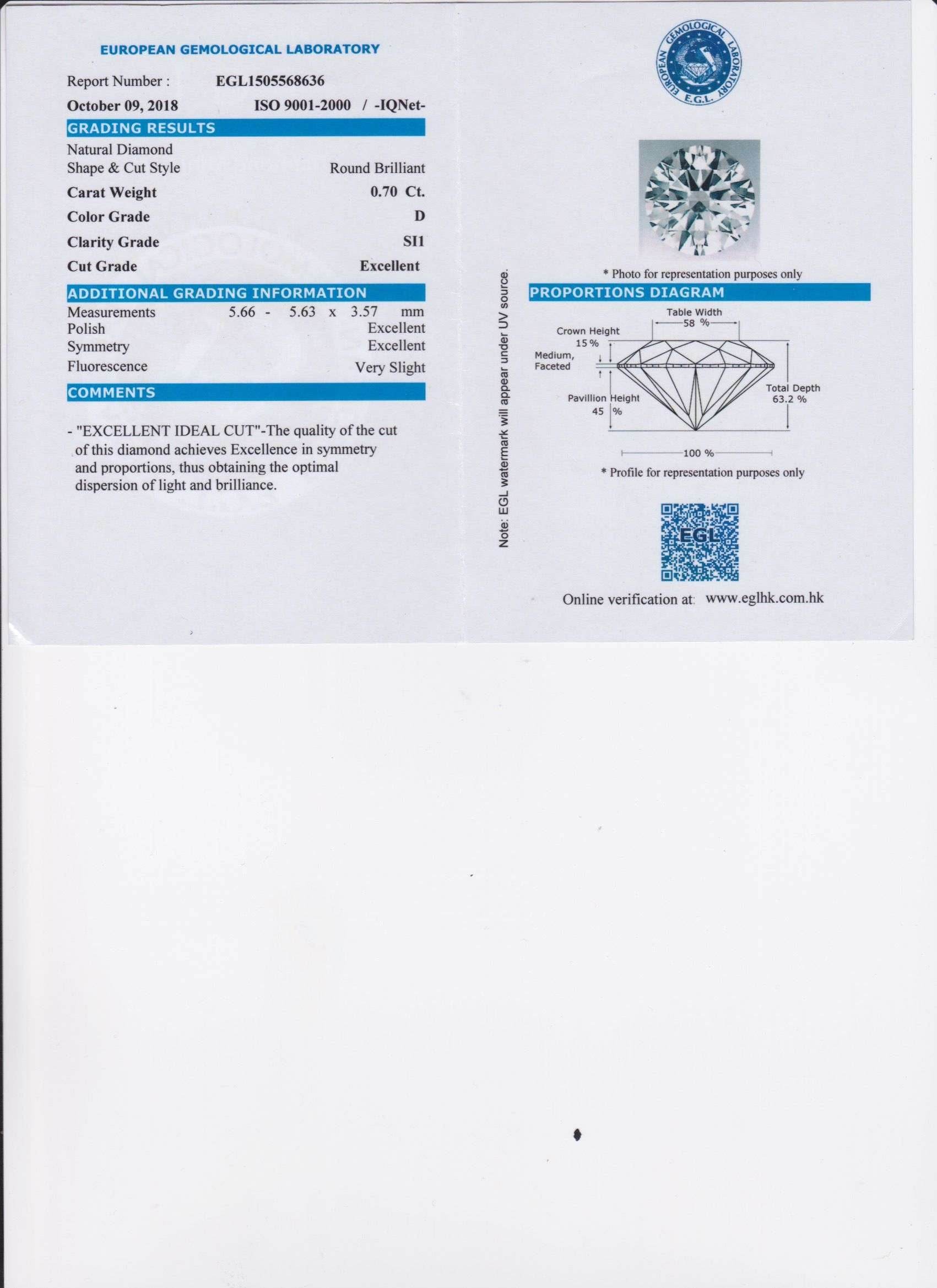 Platinum Brilliant Cut Six Claw Setting Diamond Ring On A Upswept Reverse Taper Band - DG & Co. Jewellery