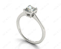 Princess Cut Classic Four claws Diamond Engagement Ring - Platinum - DG & Co. Jewellery