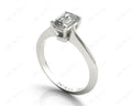 Emerald cut classic diamond solitaire engagement ring - Platinum - DG & Co. Jewellery