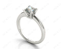 Princess Cut Classic Four Claws Diamond Solitaire Ring in Platinum - DG & Co. Jewellery