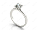 Princess Cut Diamond Engagement Ring with Claw set centre stone in Platinum - DG & Co. Jewellery