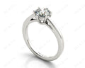 Round Cut Classic Six Claws Diamond Solitaire Ring - Platinum - DG & Co. Jewellery