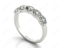 Diamond Wedding Band with Pave Setting Stones - Platinum - DG & Co. Jewellery
