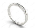 Wedding Diamond Ring with Grain Setting in 18K White - DG & Co. Jewellery