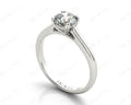 Round Cut Diamond Engagement Claw Set Solitaire Ring - Platinum - DG & Co. Jewellery