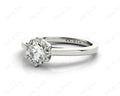 Round Cut Classic Six Claws Diamond Solitaire Ring - Platinum - DG & Co. Jewellery