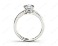Round Cut Classic Six Claws Diamond Solitaire Ring - Platinum - DG & Co. Jewellery