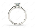 Princess Cut Classic Four Claws Diamond Solitaire Ring in Platinum - DG & Co. Jewellery