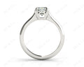 Cushion Cut Classic Four Claws Diamond Solitaire Ring - Platinum - DG & Co. Jewellery
