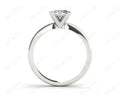 Princess Cut Diamond Engagement Ring with Claw set centre stone in Platinum - DG & Co. Jewellery
