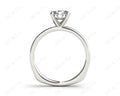 Round Cut Solitaire Four Claws Diamond Ring in Platinum - DG & Co. Jewellery