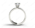 Round Cut Diamond Wedding Set Rings with Pave Setting Side Stones in Platinum - DG & Co. Jewellery