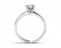 Cushion Cut Diamond Engagement ring with four claws centre stone - Platinum - DG & Co. Jewellery