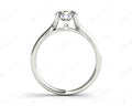 Round Cut Diamond Solitaire Ring claw set - Platinum - DG & Co. Jewellery