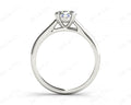 Round Cut Diamond Engagement Claw Set Solitaire Ring - Platinum - DG & Co. Jewellery