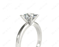 Princess Cut Diamond Engagement Ring with Claw set centre stone in Platinum - DG & Co. Jewellery