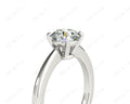 Unique Round Cut Classic Four Claws Diamond Solitaire Engagement Ring - Platinum - DG & Co. Jewellery