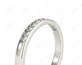 Wedding Diamond Ring with Grain Setting in 18K White - DG & Co. Jewellery