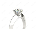 Round Cut Classic Four Claws Diamond Solitaire Ring - Platinum - DG & Co. Jewellery