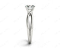 Round Cut Diamond Solitaire Ring claw set - Platinum - DG & Co. Jewellery