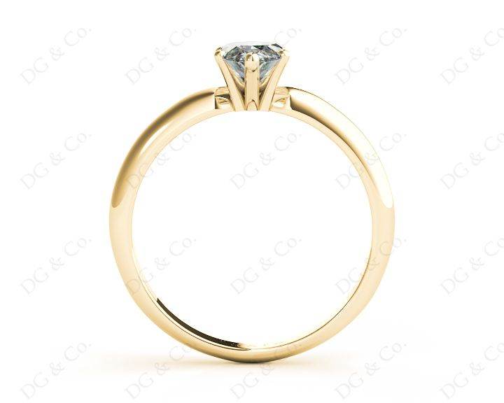 Marquise Cut Classic Six Claw Diamond Engagement Solitaire Ring - 18K Yellow - DG & Co. Jewellery