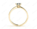 Marquise Cut Diamond Engagement ring with six claws centre stone - 18K Yellow - DG & Co. Jewellery