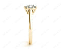 Round Cut Classic Six Claws Diamond Solitaire Ring - 18K Yellow - DG & Co. Jewellery