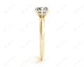 Round Cut Classic Six Claw Diamond Engagement Solitaire Ring - 18K Yellow - DG & Co. Jewellery