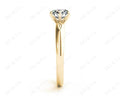 Round Cut Classic Six Claws Diamond Solitaire Ring - 18K Yellow - DG & Co. Jewellery