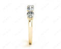 Diamond Wedding Band with Pave Setting Stones - 18K Yellow - DG & Co. Jewellery