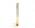 Diamond Wedding Band with Channel Setting Stones in 18K Yellow - DG & Co. Jewellery