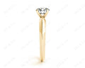 Round Cut Classic Four Claws Diamond Solitaire Ring - 18K Yellow - DG & Co. Jewellery