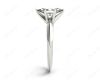 Marquise cut diamond classic engagement ring in six claw setting in Platinum