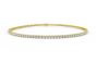 2.00CT Lab Grown Diamond Tennis Bracelet 4 Claw Setting in 18K Yellow Gold 