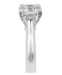 1 Carat Solitaire Diamond Engagement Ring Round Brilliant Cut In 18K White Gold 