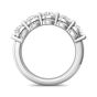 2.50CT FIVE Stone Share Prong setting Diamond Anniversary Wedding Ring In 18K White Gold