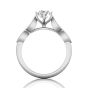 Vintage Style 4 Claw Milgrain Marquise Shape Diamond Engagement Ring -Platinum