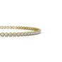 Lab Grown 2.00ct Diamond Tennis Bracelet Splendid Crown Set-18K Yellow