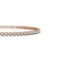 Lab Grown 2.00ct Diamond Tennis Bracelet Splendid Crown Set-18K Rose