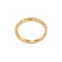 Stylish Wedding Band Set In 18K Rose Gold